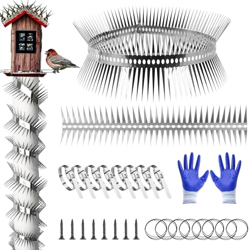 YOUYIKE Marderabwehr, 100|200|300cm Edelstahl Marderschutz Fallrohr...