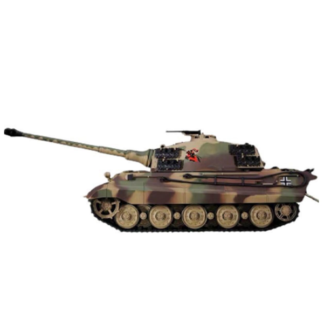 若干訳あり1/16戦車ラジコンドイツキングタイガーヘンロン3888A-1
