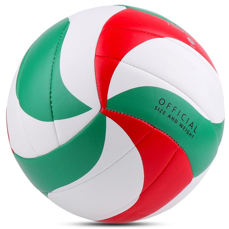 Image of Soft Rubber Lightweight Volleyball for Indoor Training Game Competition, Gym, Outdoor Beach Play, Gift for Kids,Fit for Beginner, Teenager, Adult, 1pcs