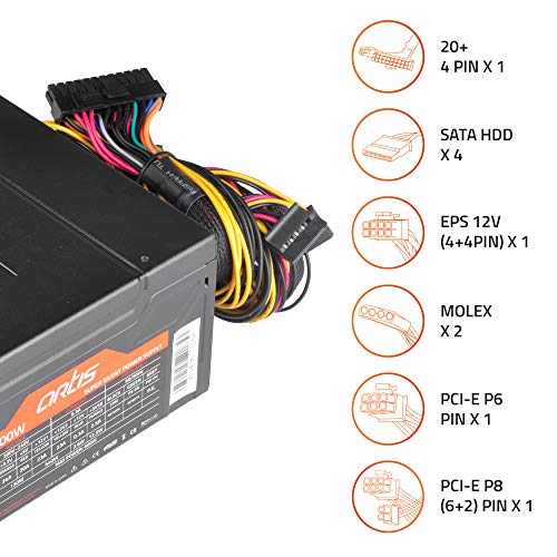 Image of Artis 600 Watt Super Silent Power Supply Unit
