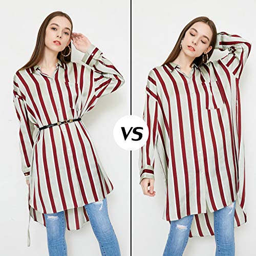 Xzqtive Luxury White Dress Belt For Women, Adjustable Waist Belt For Waist 23-40Inch #TOP5