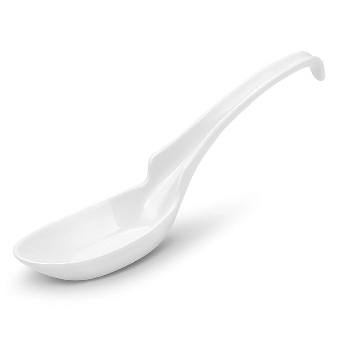 Buy Hiware 12piece Asian Soup Spoons, Rice Spoons, Chinese Won Ton