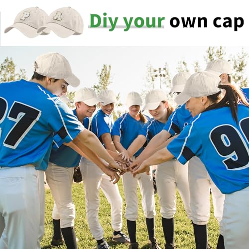 Image of Bonuci 24 /50 Pack Vintage Baseball Hat Bulk Washed Baseball Cap Adjustable Cotton Golf Hats for Men Women Sports
