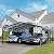 JAMFLY 20X20 FT Carport, Heavy Duty Carport Canopy with Galvanized Steel Roof and Frame, Metal Car Garage Upgraded Extra Large Garage for Pickup, Boat, Car and Tractors (20 * 20 FT)