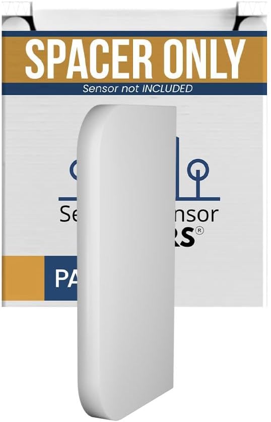 Sensor Riser for Ring | Alarm Contact Sensor Riser 2nd Gen | Alarm Spacer with 3M Adhesive - Sensor/Magnet Not Included (1/4 inch)
