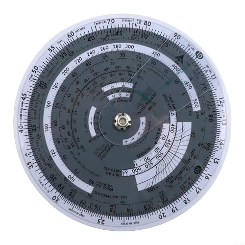 Calculador de vuelo E6B-R 6 pulgadas para entrenamiento miniatura 1
