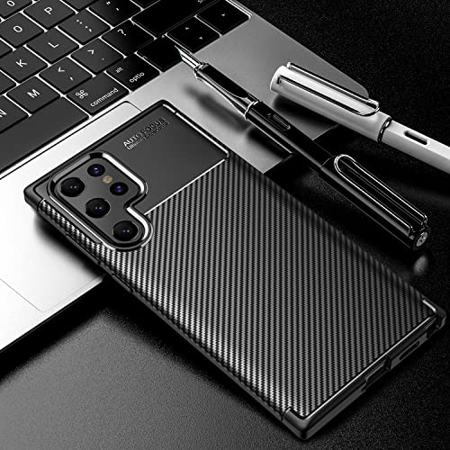 Coque Samsung S22 Ultra carbone évite chutes et rayures - 2