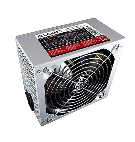 Alimentatore di rete MODECOM LOGIC 600 Watt ATX glissato argento