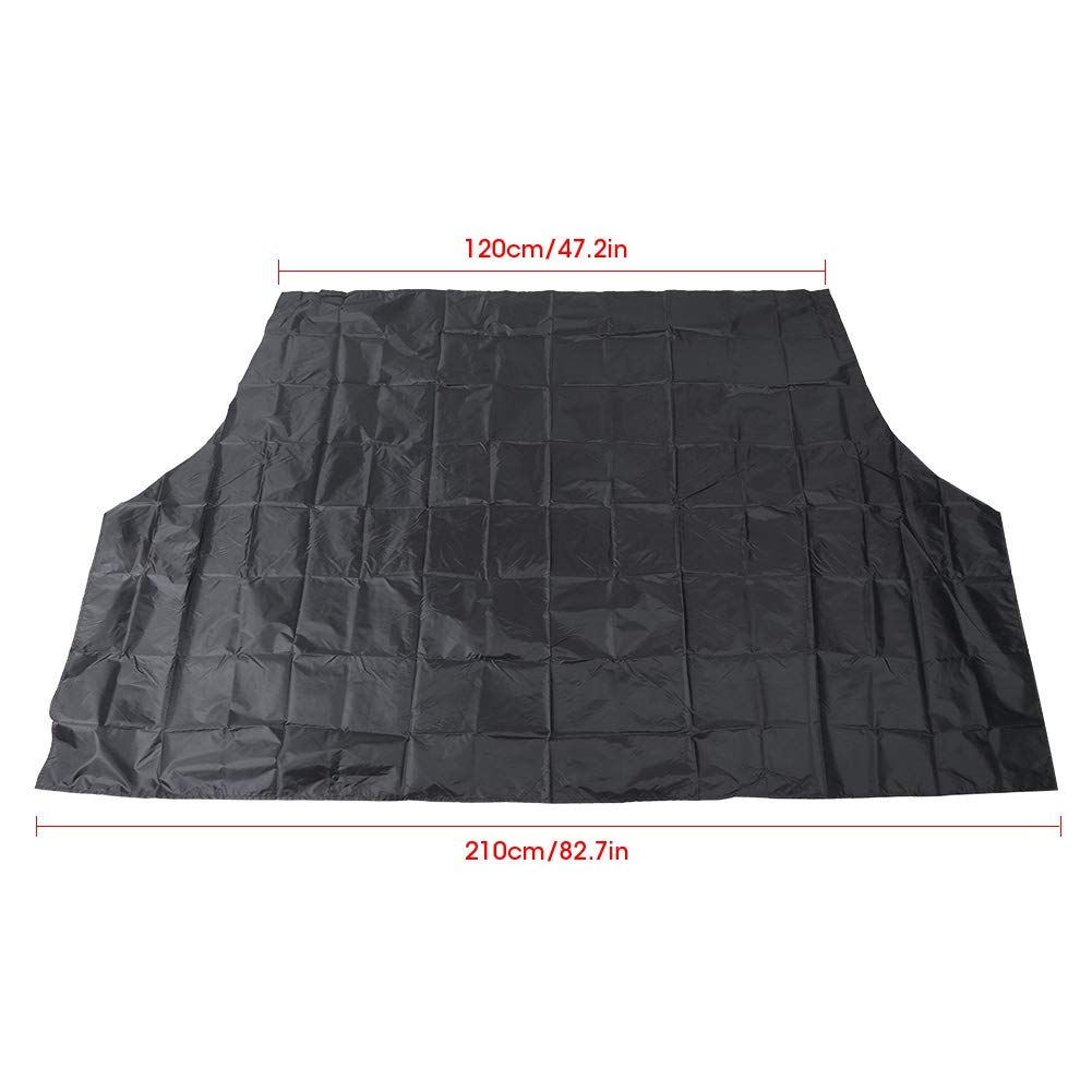 SIXRUN Ochrona Magnetyczna na przednią szybę Samochodu 210 X 120 Cm, | Tkanina Poliestrowa, 6 Silnych Magnesów, Pokrowce na Wycieraczki, Uniwersalne Dopasowanie do SUV/minivan, łatwe Składanie