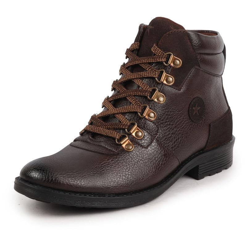 Image of FAUSTO Men's Leather Boots