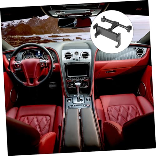 Soporte móvil coche MAJORMENCH ajustable: entretenimiento estable para tablets sin herramientas 4