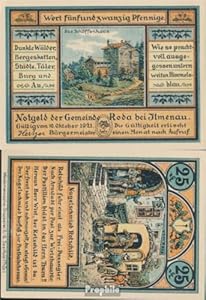 Prophila Collection Roda Ilmenau Notgeldschein 1921 25 Pfenning