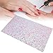 Nail Photo Props Background Mat Nail Art Table Mat Manicure Hand Rest Mat for Nail Art Beginners for Professional Use for Nail Art Lovers for Home Use (Hand pad JD-04)