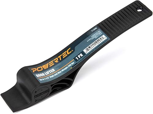 POWERTEC Levantador de puerta, paneles de yeso operados por pies, elevador de paneles, elevador de paneles de yeso para colocar puertas, placas de