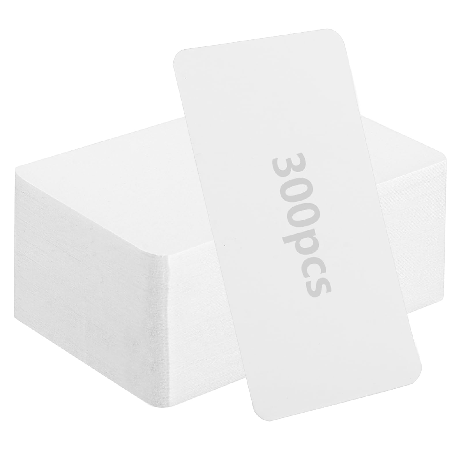 ASelected 300 Stück Papieren Karten 9 x 5,5 CM Blanko Spielkarten Visitenkarten Blanko 250g/m² Kraftpapier Karten Blätter Karteikarten Blanko für DIY Hochzeitseinladungen Danksagungskarten