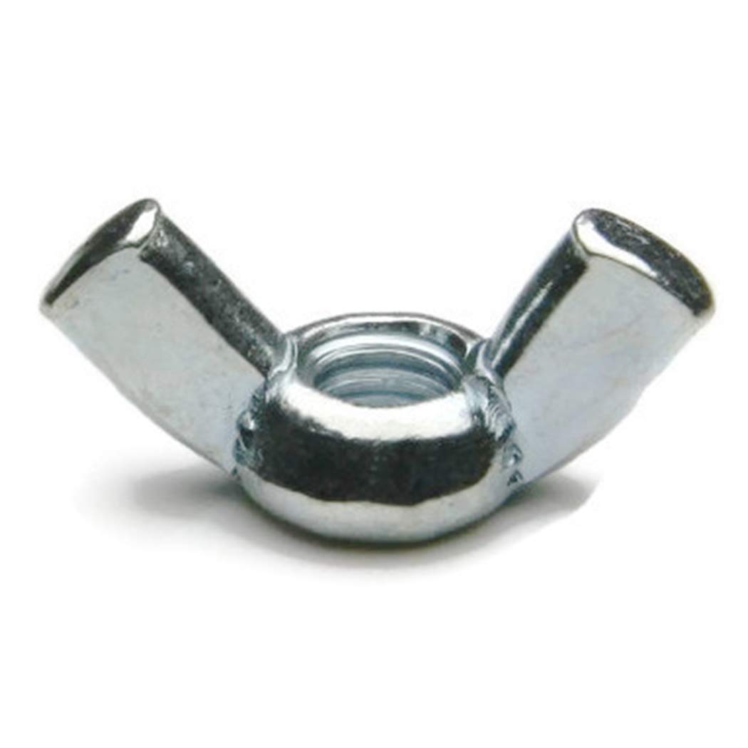 Wing Nuts Zinc Plated Steel - 1/2"-13 - Qty-100