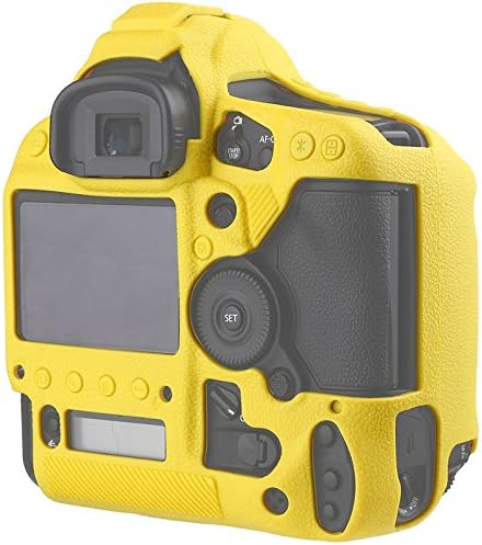 Miniatura 9 de Canon EOS 1DX II - Carcasa para cámara de goma de silicona profesional, funda protectora desmontable para Canon 1DX II (negro)