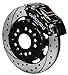 NEW WILWOOD FULL FRONT DISC BRAKE KIT, 12" ROTORS, DYNAPRO CALIPERS, PADS, 1995-2000 CHRYSLER SEBRING COUPE, DODGE AVENGER, EAGLE TALON, MITSUBISHI ECLIPSE GEN II, 1995, 1996, 1997, 1998, 1999, 2000