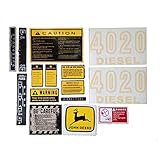One New Decal Set Complete Fits John Deere Fits JD, Universal Products 4020, 4020Diesel Models...