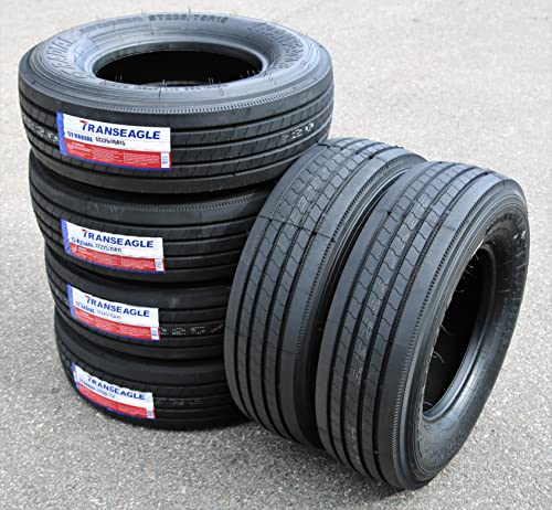 Transeagle TA17 Set Of 4 (Four) Transeagle St Radial Premium Trailer Radial Tires-St225/75R15 225/75/15 225/75-15 121/117M Load Range F Lrf 12-Ply Bsw Black Side Wall thumb #6