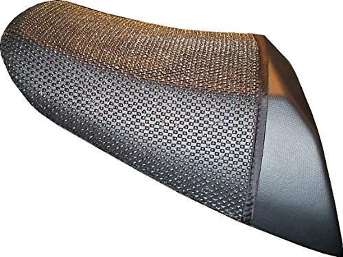 TRIBOSEAT Housse de siège Anti Slip Passenger conçue pour s'adapter à la Couleur Noire Compatible avec Suzuki GSF650 Bandit (2005-2012) Cover