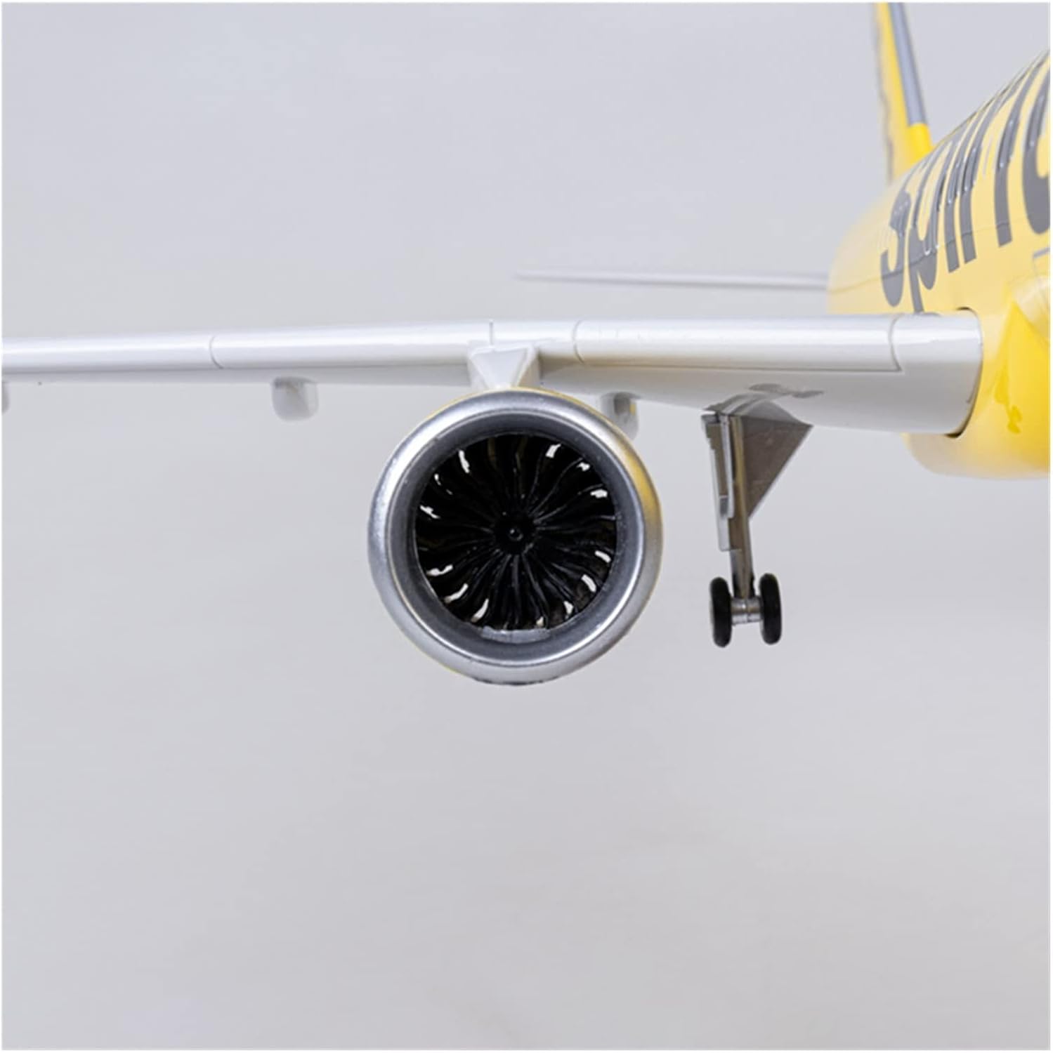 1 80 Fit for A320NEO Aircraft Model Toy with Lights and Wheels Die-Cast Resin Airplane Collector Display Hobby Playgame Kit