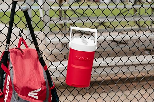 IGLOO Laguna Red Star Dispensador de Bebidas 3,8L – Contenedor térmico para deporte, camping & exterior – Robusto con grifo – Ideal para eventos y excursiones