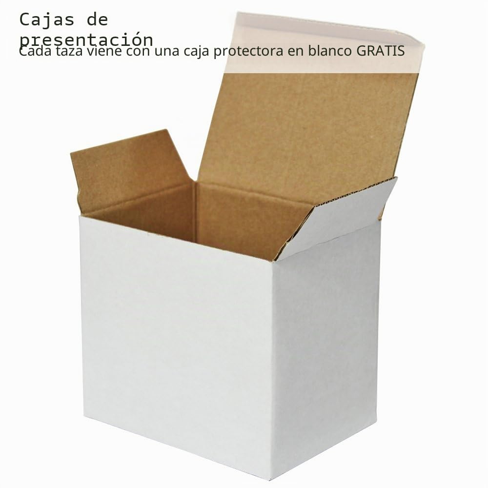 72 Tazas 325ml Recubiertas de Polímero Blanco para Sublimación con Cajas Tazas Blancas Sublimación 11 oz de AAA Grado Cerámico para Sublimar Personalizar con Prensas de Calor por Transferencia Térmica