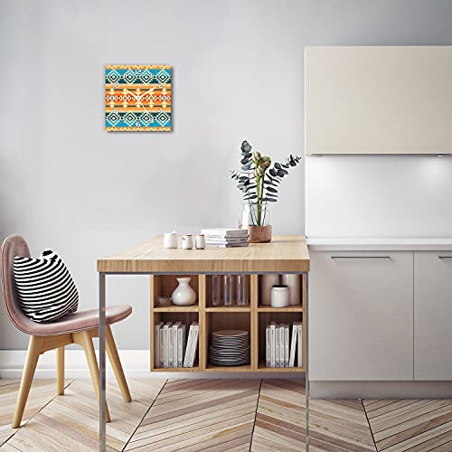 Décoration murale moderne avec cette horloge carrée - 4