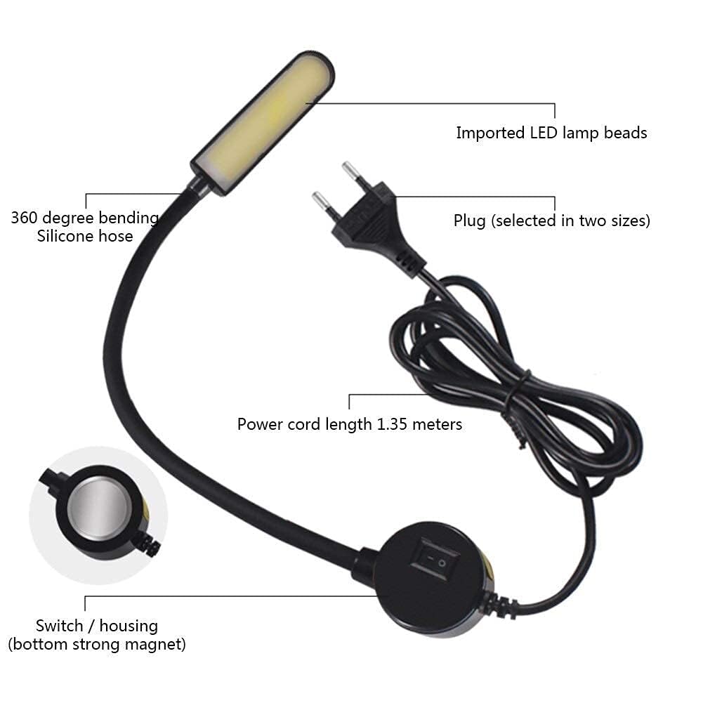 Sewing Machine LED Light - Flexible & Magnetic -3