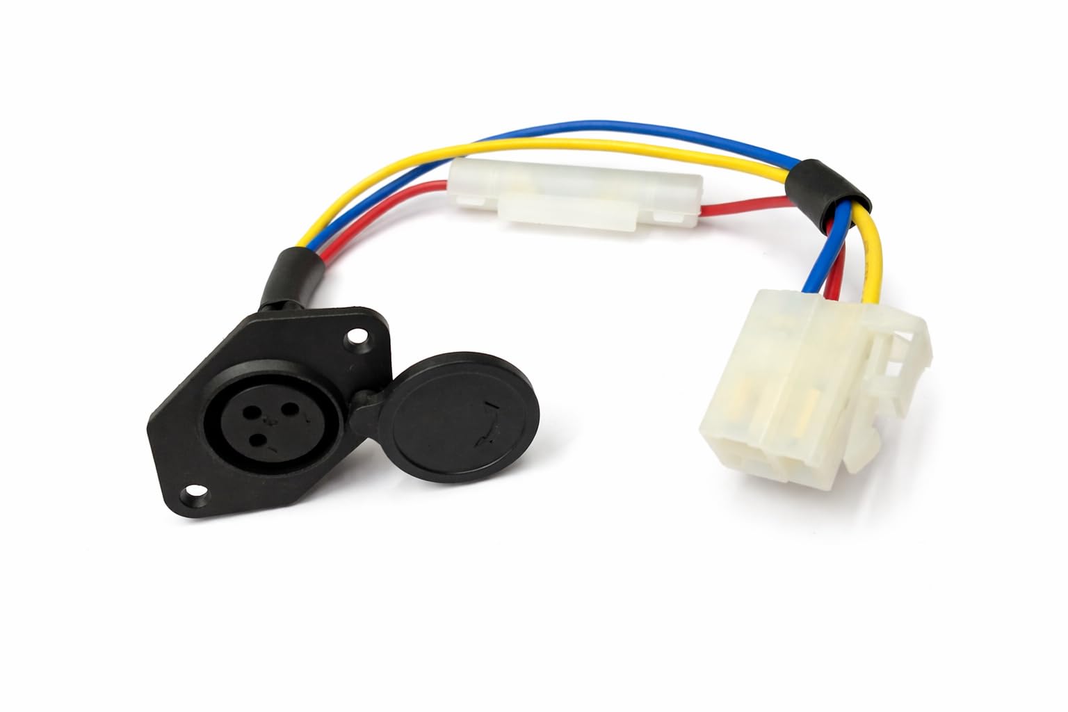 Amperee EV 3 pin Charging Socket| Electric Scooter Ampere EV Compactible Charging Socket Cable with Fuse|Heavy Duty-image-38