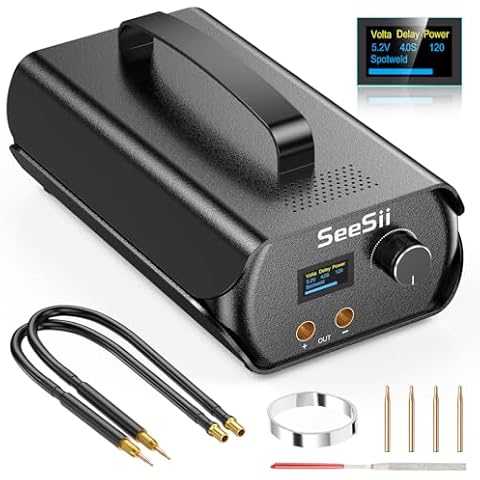 Seesii 3000F Portable Spot Welder for Batteries Cover