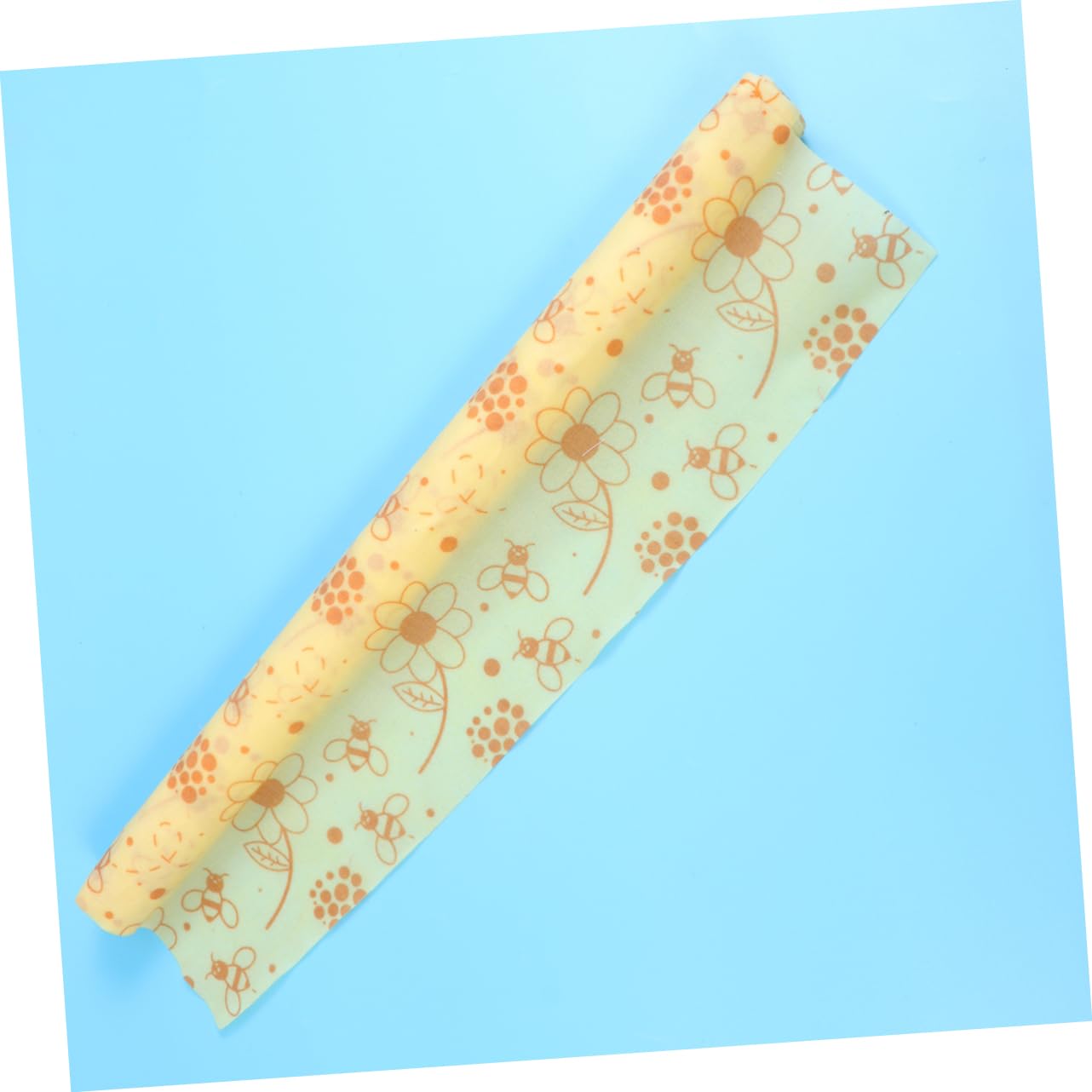 Gatuida Lebensmittelverpackung Verpackungszubehör Party-geschenktüte Packpapier 3 Rollen Kühlschrank Wickeltuch Lebensmittel Bienenwachs Sandwich-Geschenkpapier Verpackung