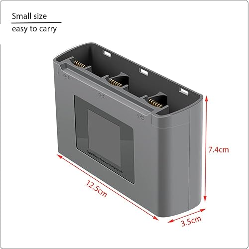 Miniatura 4 de Hub de carga de batería bidireccional para DJI Mavic Mini 2 Mavic Mini SE Drone cargador de batería, carga 3 baterías, pantalla digital LCD