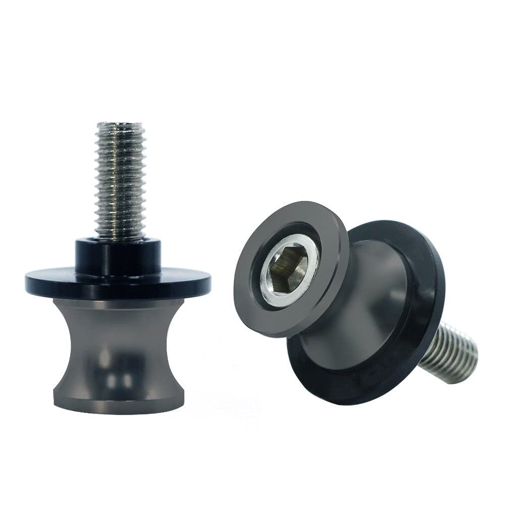 Diabolos M6 bras oscillant moto ER-6N sliders paddock spools CNC vis de levage arrière titane