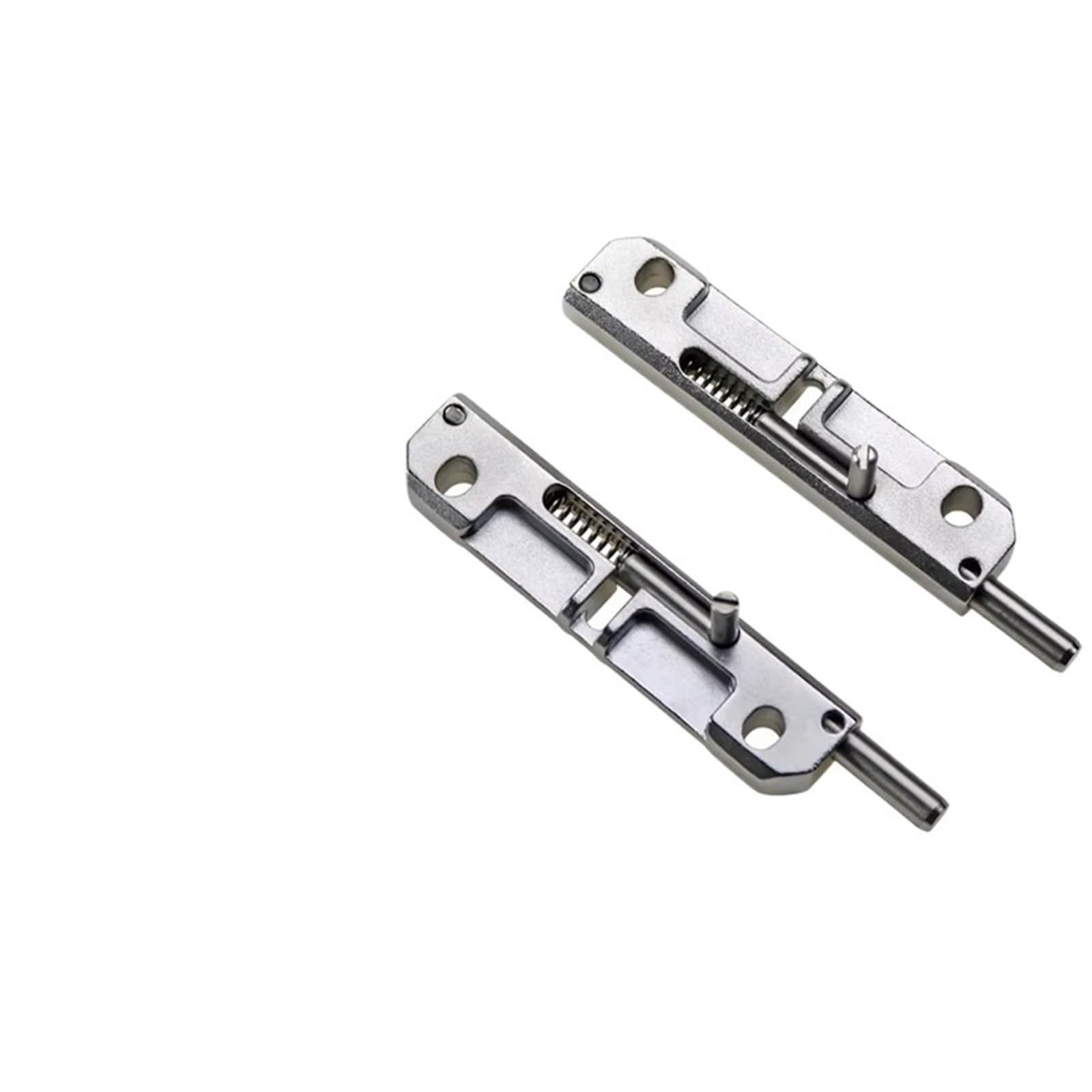 Ehfqpjybbo Left Hardware Accessories Equipment Cabinet Doors And Truck Doors Zinc Alloy Spring Door Bolts 1Pcs(Left)