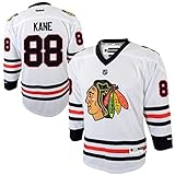 Gemacht durch Reebok Reebok Patrick Kane Chicago Blackhawks Youth Kinder NHL White Replica Jersey Trikot