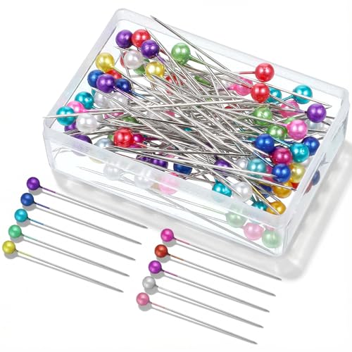 cobee 400Pcs Sewing Pins, Multicolor Straight Pins,...