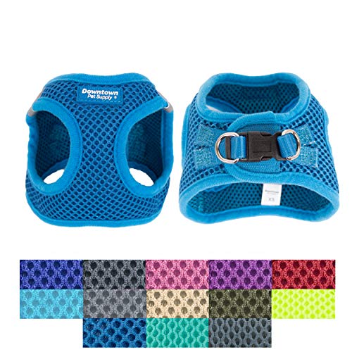 Downtown Pet Supply No Pull, Step in Adjustable Dog Harness with Padded Vest, Easy to Put on Small, Medium and Large Dogs (Cobalt, M)