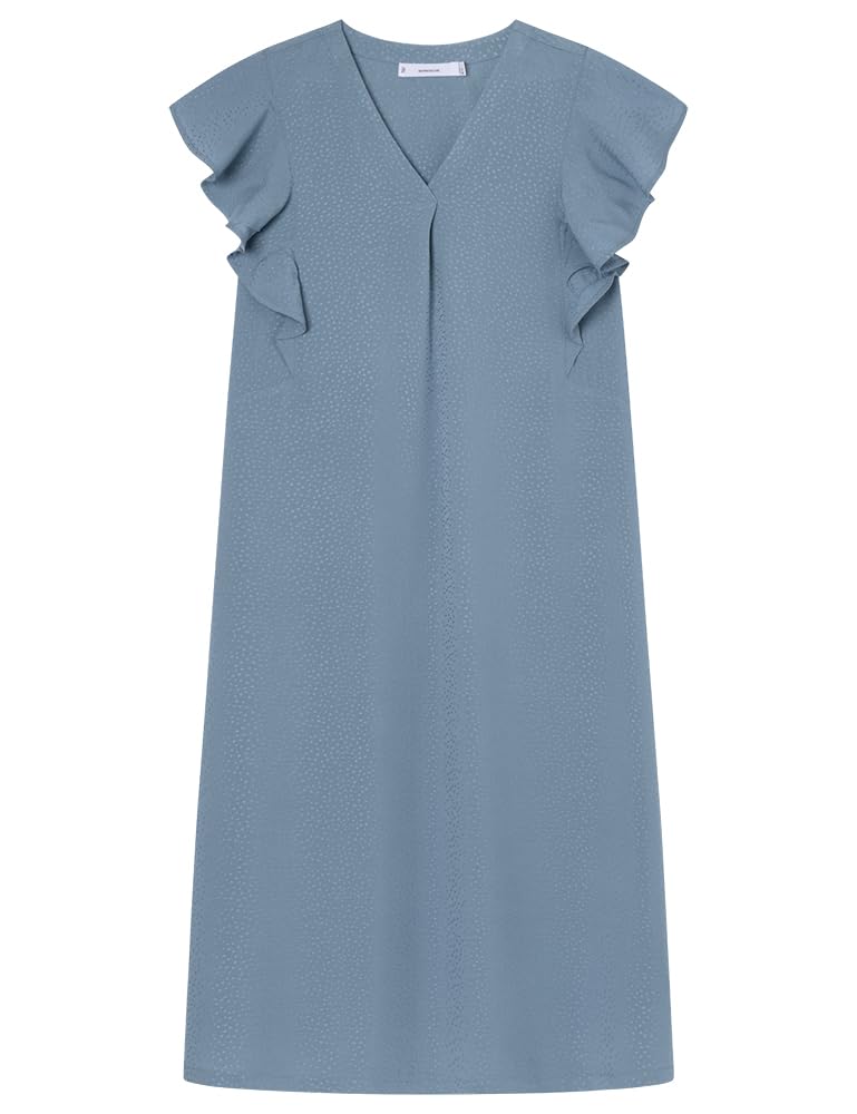 Women'secret Camisón Largo de Manga Corta Colección Forest Camisón Mujer