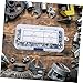 STOBAZA 180Pcs Countersunk Washer Assortment Kit Stainless Steel Gasket for Mechanical Equipment and Easy to Lock for Household Appliances and Various Industries