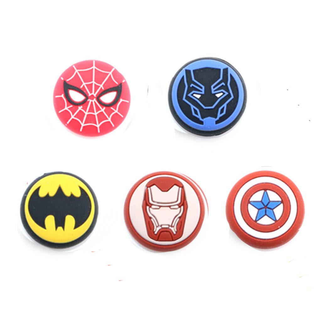 Silicone Rubber Thumb Stick Grips Joystick Cap Cover for Switch Ns Joy-con Controller (E)