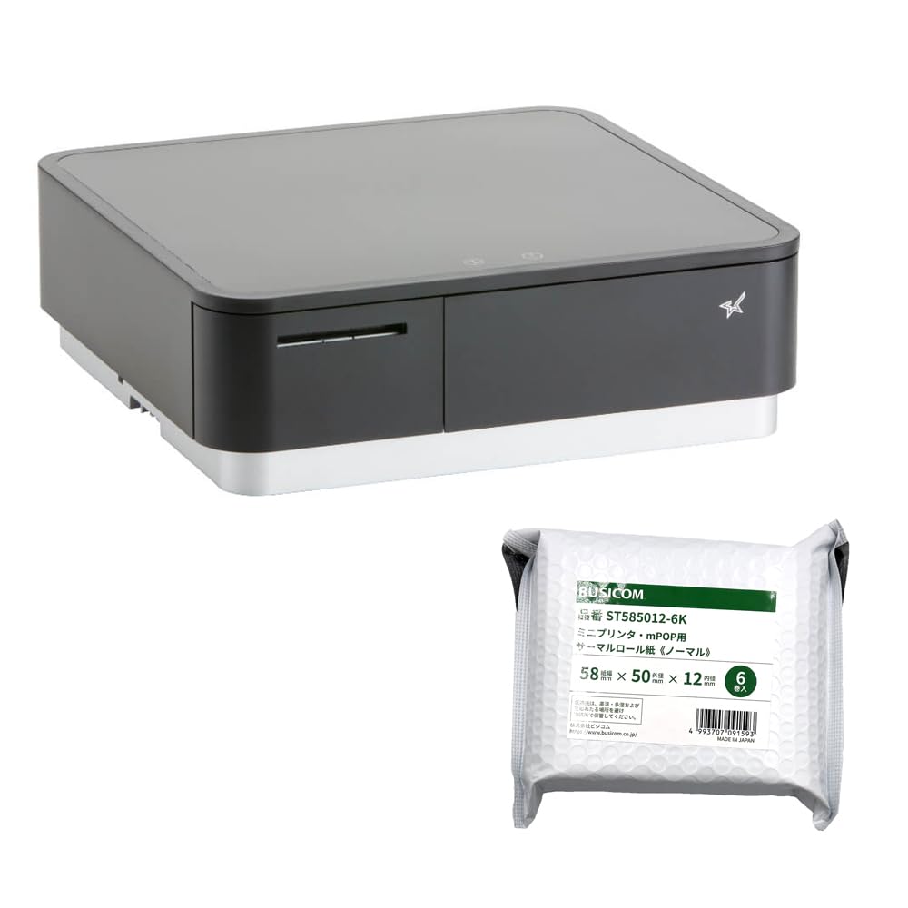 【セット】mPOP POP10 WHT ＋専用バーコードリーダー Amazon.co.jp: スター精密 mPOP Airレジ/Airペイ対応 Bluetooth接続
