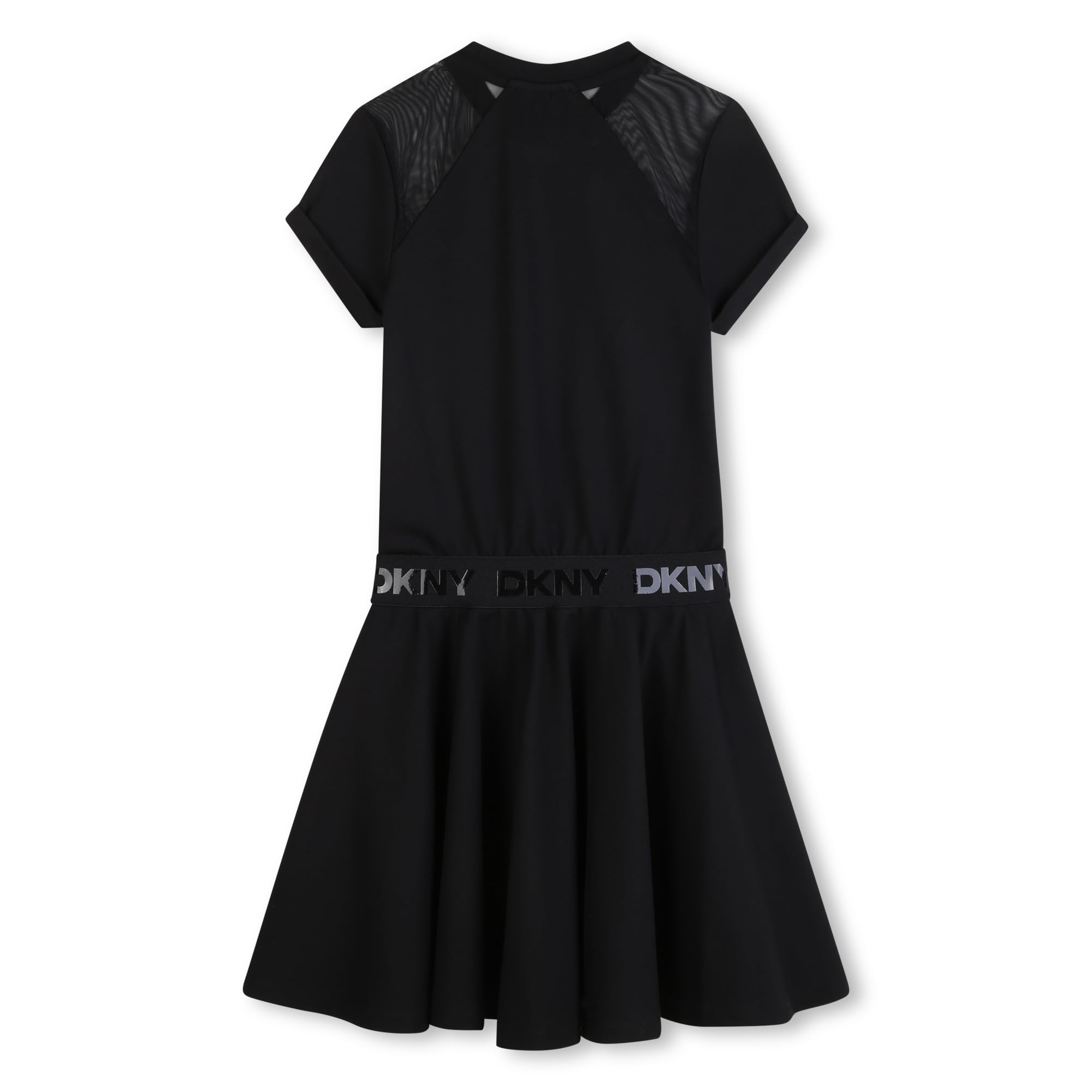 DKNY Kleid für Mädchen, Schwarz, 14 Jahre