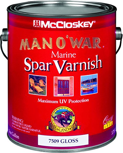 McCloskey/Valspar 80-0007509-07 Man O'War Spar Marine Varnish - Gloss ~ ...