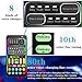 Voice Changer, Game Live Sound Disguiser Portable Sound Changer 8 Kinds of Sound Changes for Mobile Phone Computer Game Devices for DJ PC Live