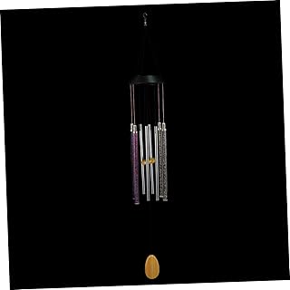 Outanaya Luz Solar Carrilhão De Vento Ao Ar Livre Decorações Ao Ar Livre Luzes De Varanda Ao Ar Livre Luz Carrilhão De Vento Ornamento Móvel LED Carrilhão De Vento Solar Luz Espiral Sino