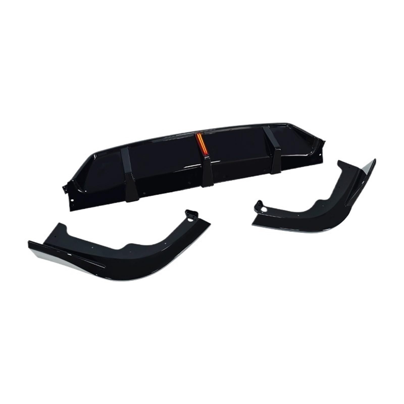 Spojlery tylne Do Bmw X5 G05 M50i M50d M60i Spojler samochodowy | M60d 40i 2019-2025 Z Diodowym Światłem Hamowania Tylny Zderzak Dyfuzor Spoiler Splitters