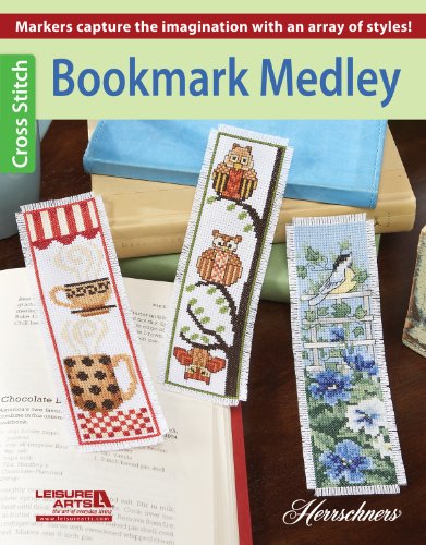 Cross Stitch Bookmark Medley