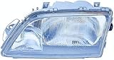 PROPOSTEONLINE Scheinwerfer für Opel OMEGA A 1992-1994 Fahrerseite H4-H1 Halogen vorbereitet für elektrische Einstellung 90273650